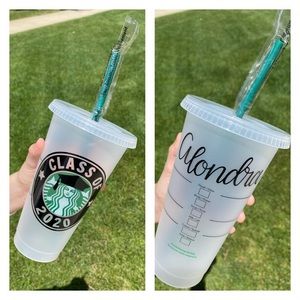 Starbucks personalized graduation cup